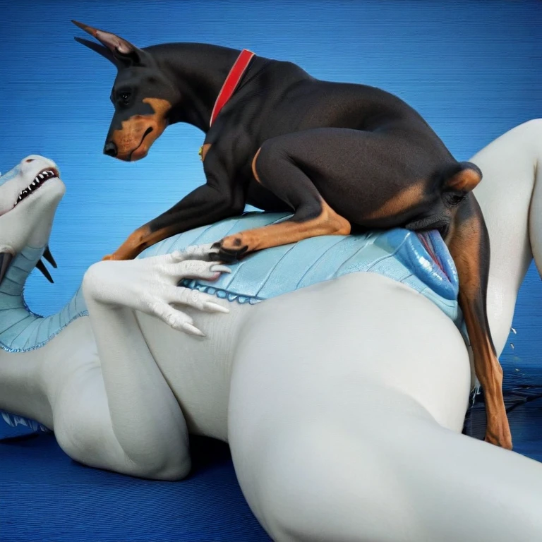 NSFW. (nude) (Nami, ((human)) large breasts, strip of pubic hair), spitroast, (fucking vaginal, blowjob, deep throat), (one male furry dog great dane (fat red cock)), (one male furry wolf (fat red cock)), on a deserted beach, shipwreck, (depth of field) (dramatic sunlight), ((best quality)), ((masterpiece)), (detailed)