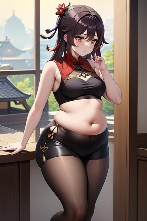 Hu tao, hutao, hair between eye, Hair intake, twintails, Long hair, (hutao Eyes:1.5), (huge breasts;1.4), two side up, brown hair, huge breasts, topless, nipples, looking at viewer, (masterpiece:1.2), Best Quality, High resolution, Unity 8k壁纸, (Illustration:0.8), (Beautiful detailed eyes:1.6), extra detailed face, Perfect Lighting, extremely details CG, (Perfect hands, Perfect Anatomy), Thigh Focus, (Taken from the bottom 1.3), (white  panties:1.3), embarrassed, Blushing, wobbly mouth, (excited), Looking at Viewer, Outside, Panties, Sexy, (thick thighs:1.7), wide hips