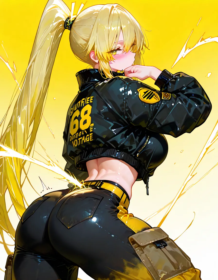 Semi-human bee girl,You must have a school uniform and a classroom background,with a great body,nice ass and colossal breasts