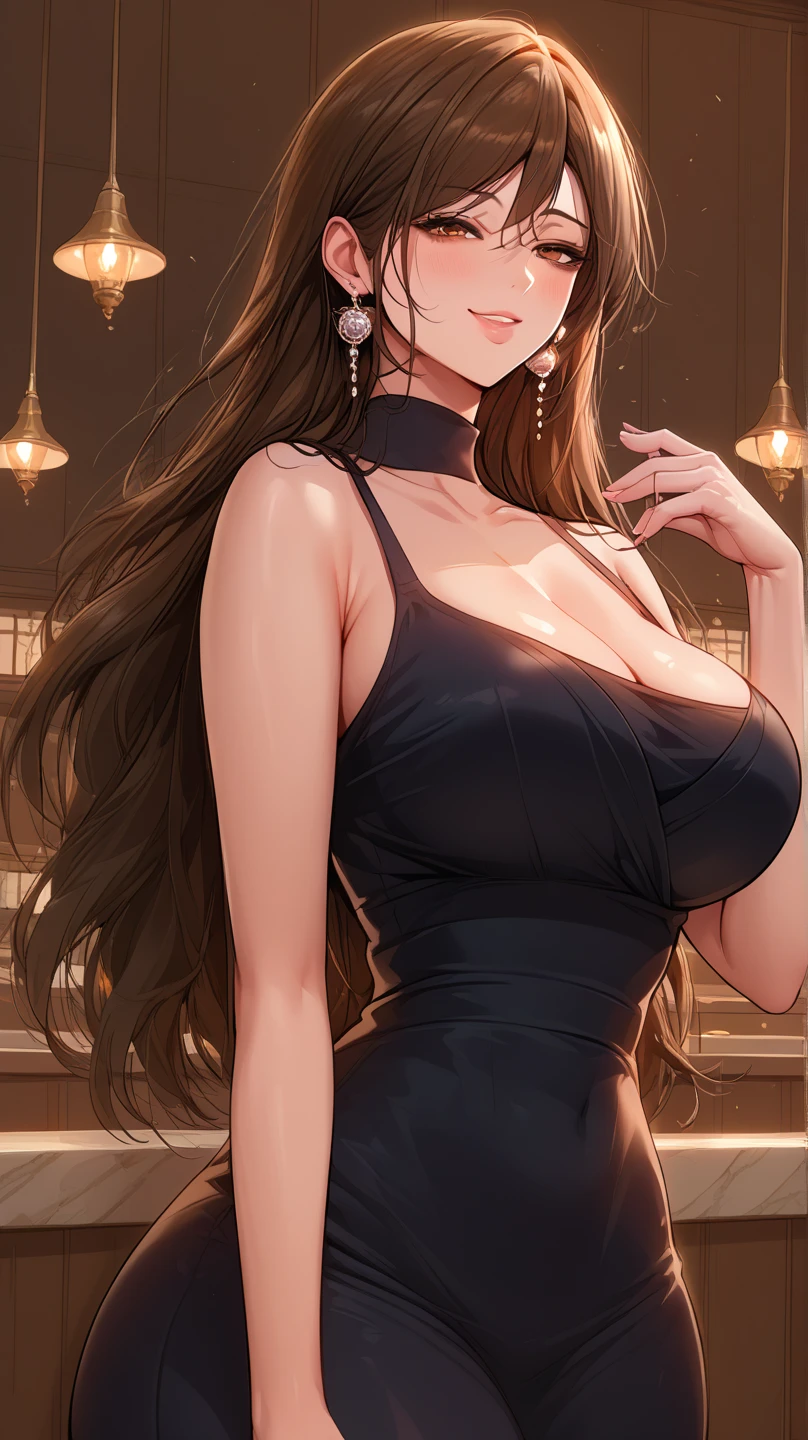 (masterpiece:1.2, top-quality), (realistic, photorealistic:1.4), beautiful illustration, (natural side lighting, movie lighting),
looking at viewer, 1 girl, japanese, 17 years old, perfect face, perfect body, cute and symmetrical face, shiny skin, babyface,
(long hair, straight hair, (sideburns:1.5), (hair intakes:1.6), blond hair), swept bangs, gold eyes, big eyes, (middle breasts, seductive thighs), piercings,
beautiful hair, beautiful face, beautiful detailed eyes, beautiful clavicle, beautiful body, beautiful chest, beautiful thigh, beautiful legs, beautiful fingers,
((red shorttubedress), necklace),
(beautiful scenery), night, (bar), walking, (lovly smile, upper eyes),