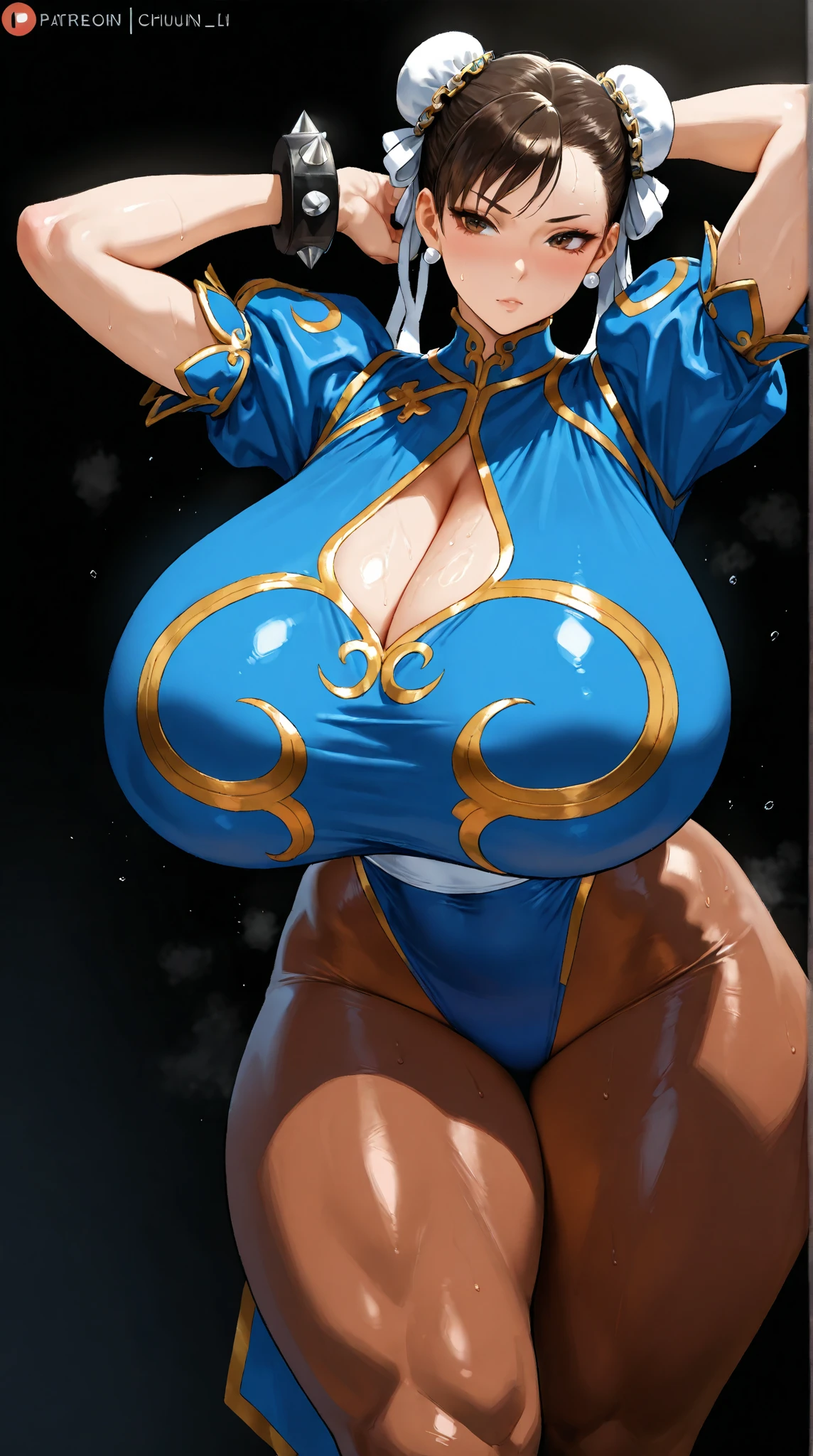 reference sheet, concept character, character design, sketch,doodletits,(topless:1.5), sexy lips, (gigantic and massive tits:1.1), breasts, official illustration, illustration, detailed face, beautiful intricate eyes, curvy milf, 1:2), closeup, titsnipples, rainbow hairs, (veronica avluv:1.3), tits, , Masterpiece, best quality, game cover art , add_detail:1, hair over eyes, hair over one eye, gigantic boobs, tits, hyper largest_breasts!! with the type of boobs_melons,cameltoe ,masterpiece, best quality, highly detailed, Sexy, curvy, milf