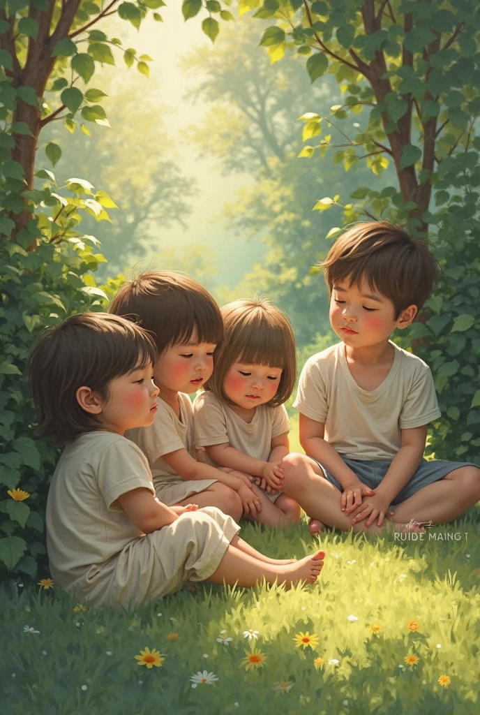 The children used to listen attentively, seeking to understand the hidden messages in those whistles.