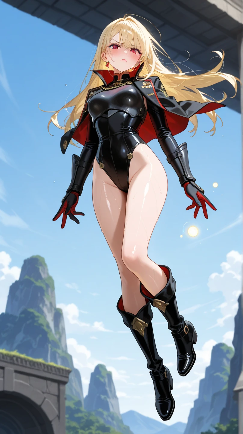 Polychrome,, night, dark, blonde, Show Viewer, In-person audience, Limited Edition Palette, Dragon Background, Shine,(Highly detailed CG Unity 8k wallpaper),(masterpiece), (Highest quality), (Vaporwave Style), (Super detailed), (Best illustrations),(Best Shadow),Perfect lighting , Perfect Anatomy , Vibrant colors、