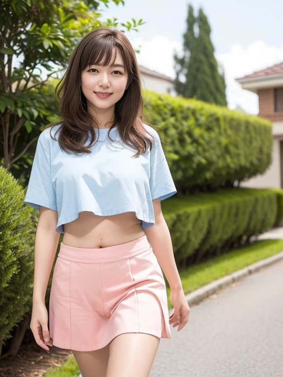 masterpiece,best quality,higher <lora:000000O03k!QC:1> 1girl, solo, clothes lift, skirt, lifted by self, skirt lift, realistic, (panties :1.2) , kawaii,simple background