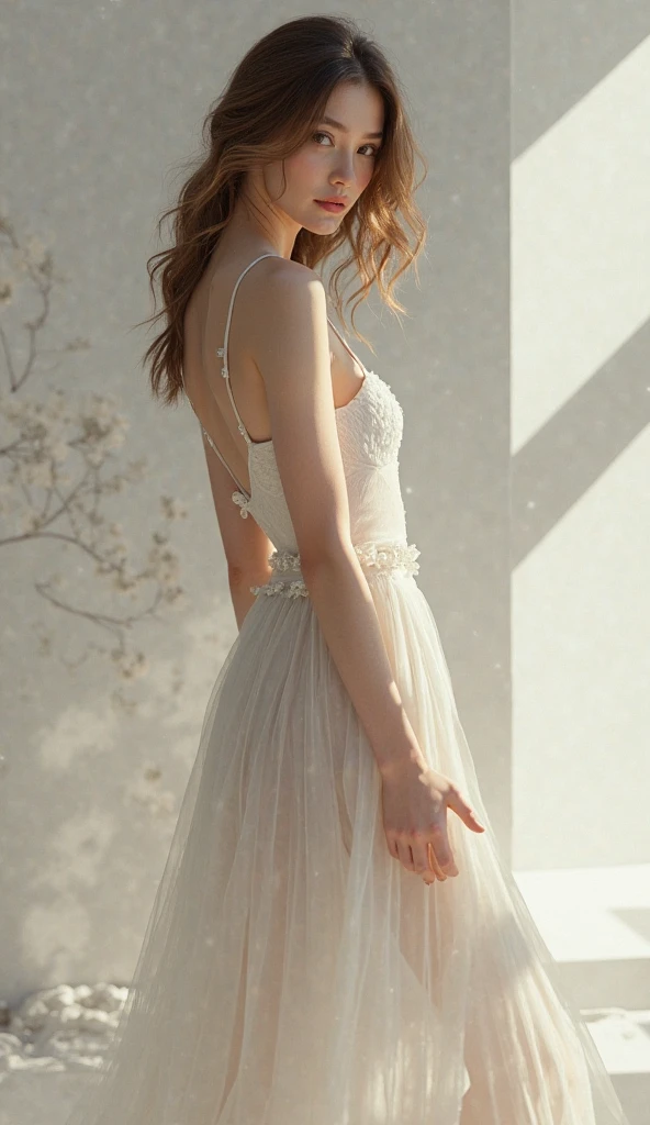 A ellegant model woman