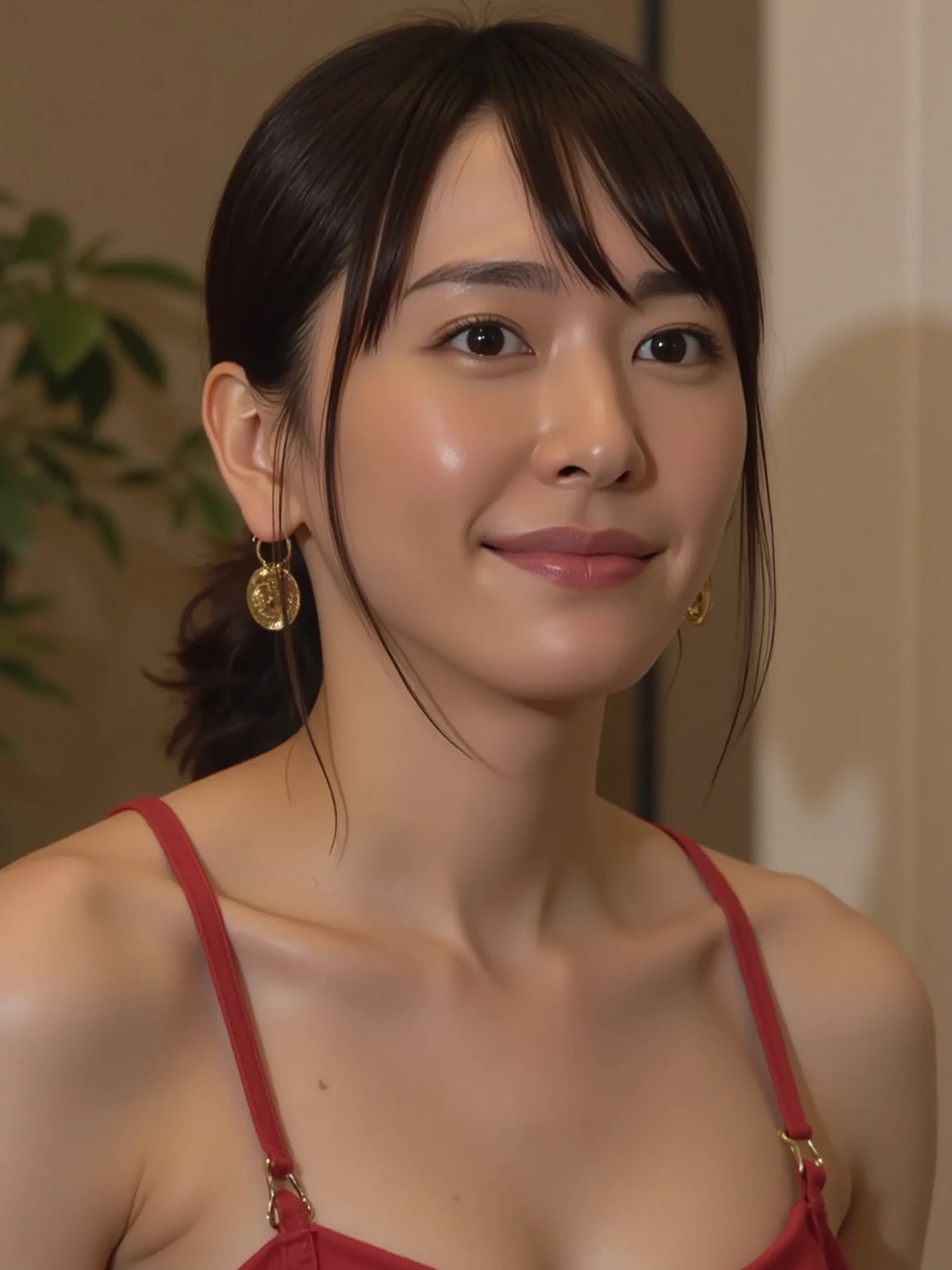 do, Highest quality, (Highly detailed CG Unity 8k wallpaper), (Highest quality),Edge Orgasm、face focus、Woman with open mouth and closed eyes、Edgy Woman_face、30 years old、Black Hair、Very small toilet、((Sweat) ),((Sweat and glowing skin))((Sweat makes your collarbone shine,A face that shines with sweat)),((Sweaty skin))((Sweaty skin)),