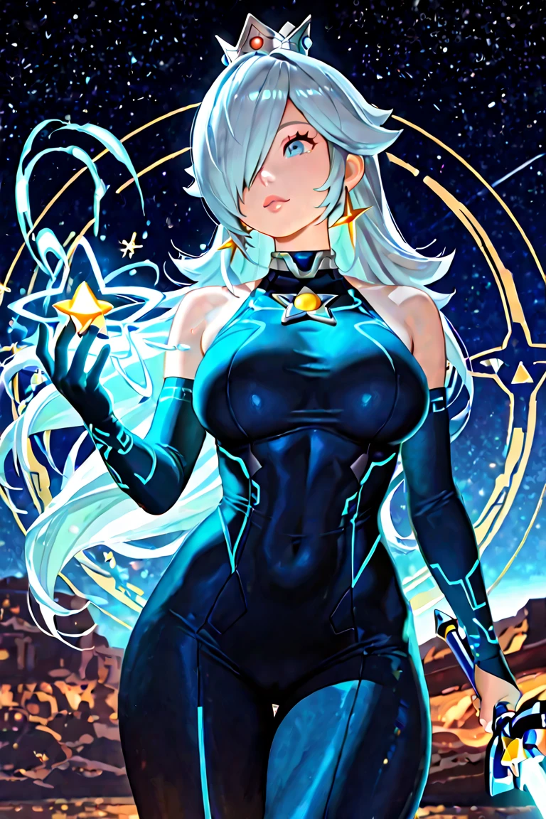 cosmic background:
A space scene with nebulae, Stars and galaxies, reflecting the interdimensional theme.
Image of Riven:
Riven in central position, with a cryptic expression. Um olho azul celestial e o outro rot ardente. Wearing black outfits with blue details, rot, silver and gold, highlighting your mysterious figure.
Orb two worlds:
The orb floating next to Riven, emanating an intense light, symbolizing your connection with other dimensions.
mysterious light:
A small floating light that guided Riven to the temple, Adding an Element of Mystery.
testi:
Title of the Live: “Between Light and Shadows” Tagline: “Join the interdimensional journey” Channel Name: “Riven Starwind”
Estilo e Cores:
Paleta de cores: cosmic black, azul celestial, fiery red, mystic silver, Golden Style: Futuristic and mystical design with light and shadow effects. Stylized fonts with a touch of fantasy and science fiction.
Additional Detail:
Floating Elements: Small cosmic shards and runes floating around Riven's image to add dynamics and depth.
Border and Layout: Soft, rounded edges with a slight shine, complementing the interdimensional theme.