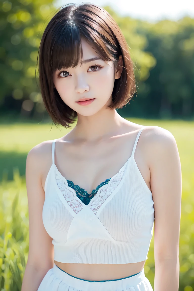 8k, Ultra-high resolution, Highest quality, masterpiece, 三分割法によるphotograph,Surreal, photograph, 1 Girl, (:1.3), pretty girl, Cute Face, Beautiful eyes in every detail, 細かくdetailedに,masterpiece,One Girl:1.2,Japan Female Teachers,full body,light smile,Black short hair,Bob with bangs,(印象派の美しい少女のPortraiture),(Impressionist light and colour), (Avant-garde attire:1.3),(Fairy,Shiny Hair, Beautiful dark eyes, So cute and beautiful,16 years old0.8),Sharp contours,Looking down, (A future never imagined), ((Abstract background)), Light from above, Low contrast, (Side view),, Perfect and beautiful face ,完璧でCute Face, Skin with attention to detail, Perfect limbs、Narrow waist,Looking at the audience,(((Ideal body type))),A cup small breasts :2,Portraiture:2,Perfect Anatomy,鮮明なdetailed,detailed,Surreal,Light and shadow,glowing