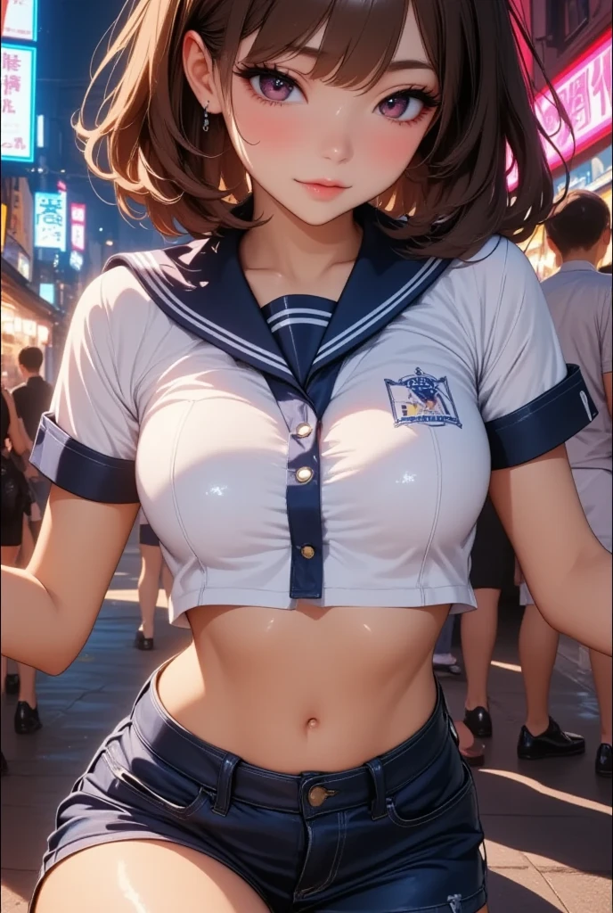 (masterpiece), (highest quality), (Very detailed), At the basketball venue, (((One girl))),  13 years old,  blush, (lift:1.2),(topless), (thin) ,Happy, Show Viewer, shy , anxiety, smile, mischief,(Shiny skin), from the front, Long wet ears, (Nipples),(topless:1.3), Raise your basketball uniform, Grab your chest, Put your arms behind your back, belly button, jewelry, Observe the audience, necklace, Abdominal muscles, Straight hair, Bobcut, Blunt bangs, Silky Hair, Jet Black Hair ,Brown Hair, Hair Clip, hair band, Hair Ribbon, One-length haircuts, Ducktail, Outward curled hair, French twist hair, Twin tails, Side Ponytail, Single Blade, Wavy Hair, Pin your bangs back, (Microskirt flipped up by strong wind), (white mini thong),