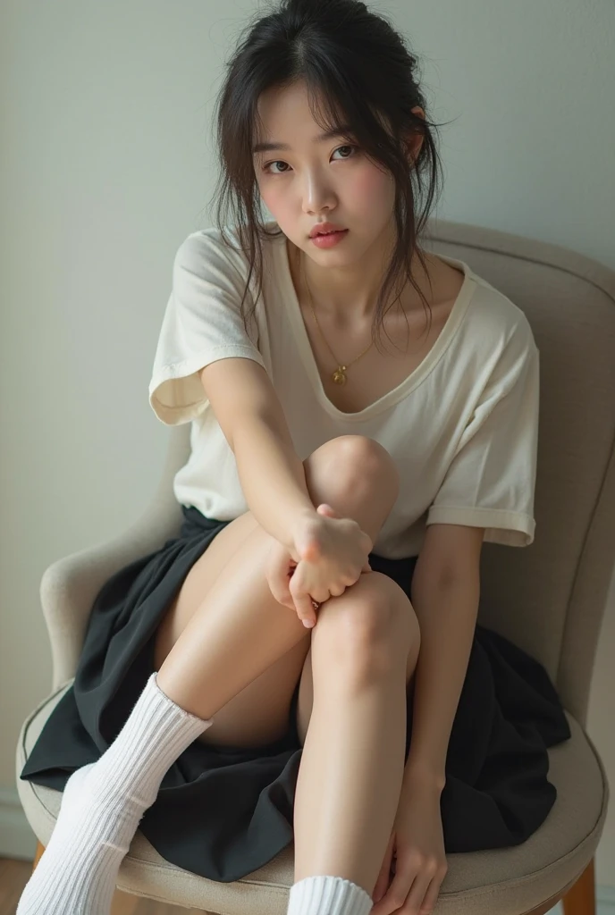 Beggar girl,sell yourself.