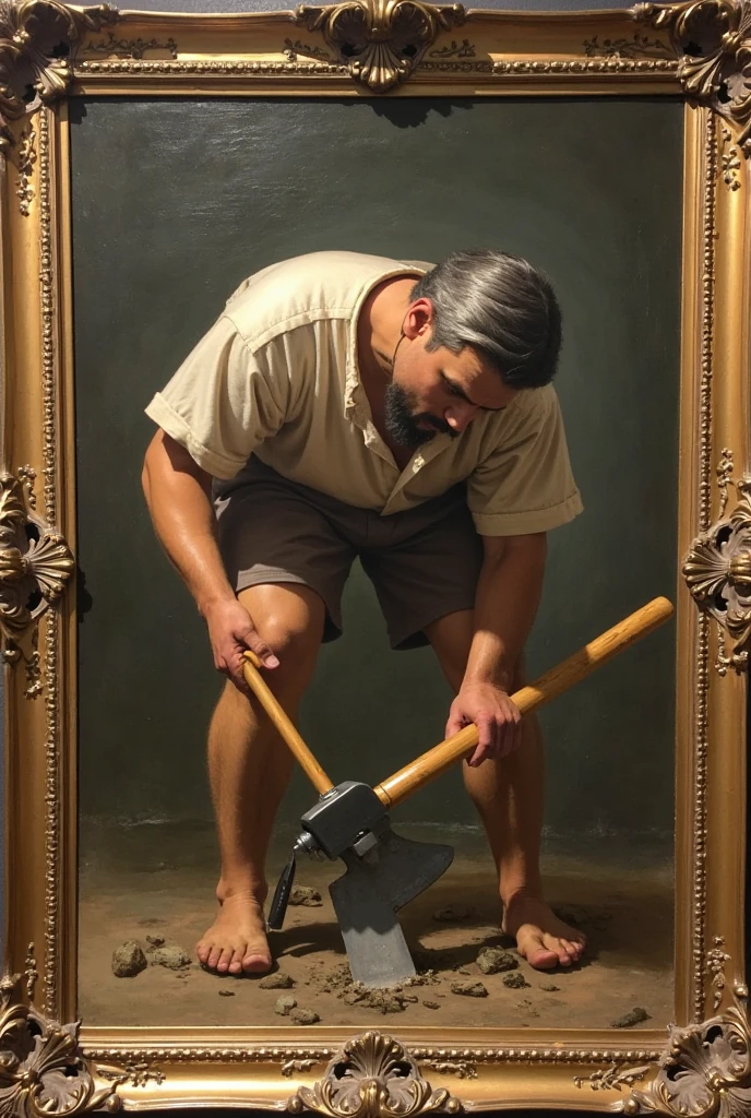 there is a man that is standing in a room with no shirt, a photo inspired by Ludovit Fulla, reddit, figuration libre, hairy chest, bare hairy chest, hairy bodies, hairy chest and hairy body, hairy torso, partially male hairy torso, chest hair, scruffy looking, hairy body, furry chest, mid-shot of a hunky