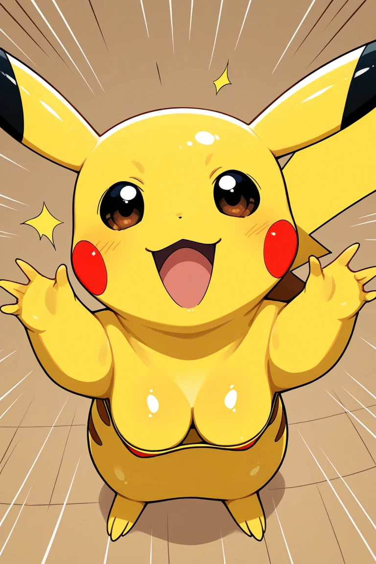 giant, sweaty tits of a pikachu