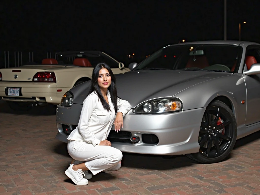 DEN_cuteherminie_OF,
(working in a garage on a mustang car engine covered in oil and dirt wearing a dirty jumpsuit, mechanic, working on a car, engine:1.2),
bokeh, f1.4, 40mm, photorealistic, raw, 8k, textured skin, skin pores, intricate details <lora:epi_noiseoffset2:1>, epiCRealism <lora:ClothingAdjuster3:-1>