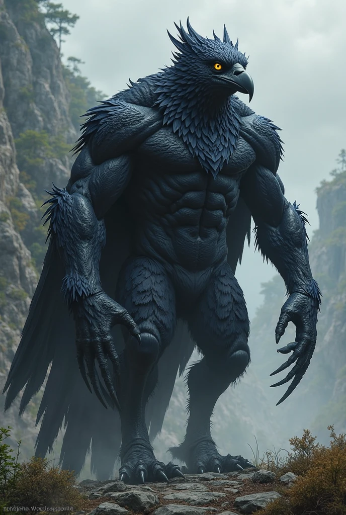 Helluva Boss, Stolas, furry male, anthro, naked, huge ass