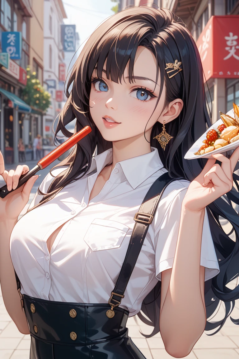highest quality、High resolution、Detailed Background、(Beautiful face in every detail:1.4)、Anatomically correct、(Draw the usual number of fingers:1.2)、(Detailed facial expressions)、(Detailed eyes:1.2)、(Detailed eyes:1.2)、Beautiful, smooth skin、Beautiful girl in her 20s、(Huge breasts:1.3)、(Highly detailed face:1.4)、Brown Hair、Black Hair、ponytail、Bobcut、Braided long hair、Wavy Hairstyle、well-groomed eyebrows、Perfect body line、Sailor suit、light blue sailor color、Pleated skirt with tartan plaid pattern、Brightly colored school cardigans、White knee-high socks、In a joking manner、Fast food restaurants、Cowboy Shot、

(Beautiful girl enjoying Asian food:1.5)、

Asian cuisine is also a popular choice.、ramen、sushi、Korean cuisine、Thai cuisine etc.々Asian cuisine is served as fast food.、
Subway is a fast food chain that specializes in healthy sandwiches.、
The reason it is popular among young people is that it is customizable, allowing you to choose your own ingredients, and that you can enjoy a healthy sandwich.、cute