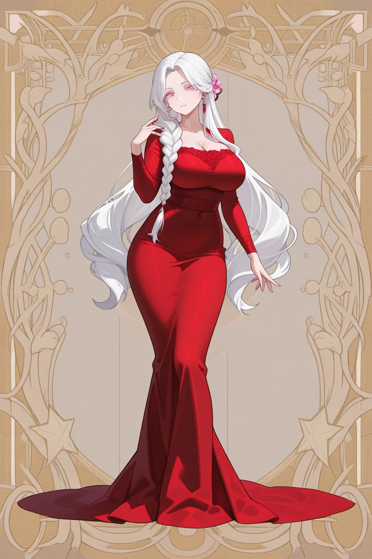scarlett,blue eyes,blond hair,bangs,long hair, detailed ((full body))
Tight red dress, exposed midriff, ,white elbow gloves,red hair ribbon,
smug, smug smile,
(Food buffet background)
(insanely detailed, beautiful detailed face,beautiful detailed eyes, masterpiece, best quality) solo,