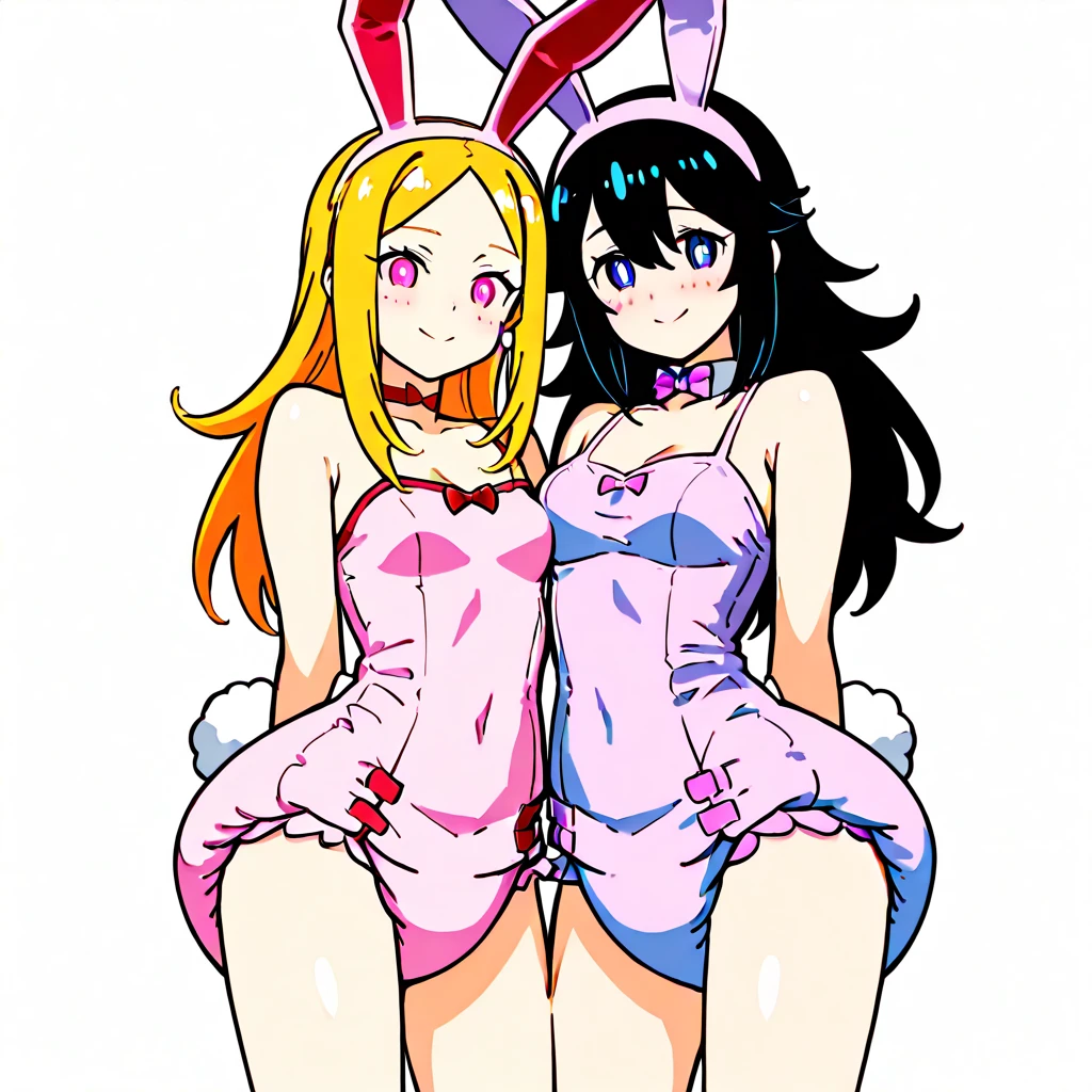 a close up of a lop ears rabbit lying down with shoes on feet, 1girl, animal ears, solo, thighhighs, breasts, tail, sneakers, shoes, hair ornament, :3, ahoge, v, (score_9,score_8_up,score_7_up), ncaaoo33, cute girl ,lop rabbit ears,medium hair,blue cute girl ,lop rabbit ears,blue hair,ahoge ,straight_hair ,crossed_bangs,blue eyes ,underboob,sailor swit,skirt lift,vaginal,nsfw,