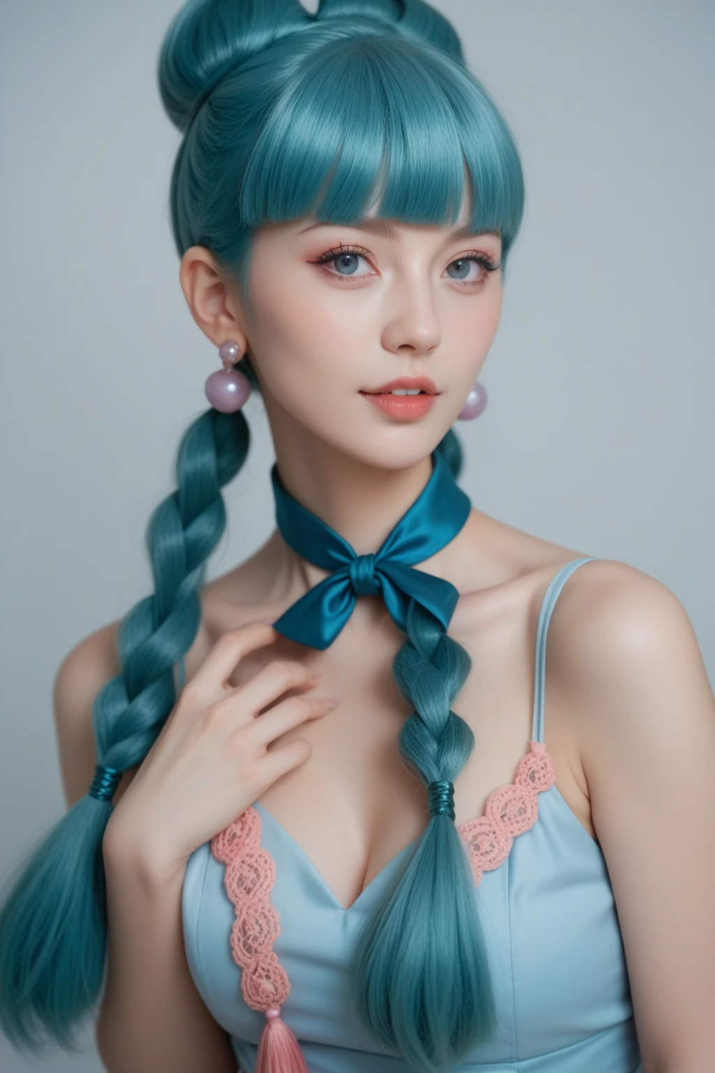 ((masterpiece)), (High detail, high quality, Best image quality), Depth of written boundary, Portraiture, Open Stance, (Cute illustrations:1.5), (Five non-virgin late teenage girls:1.9), (Poolside), (Various hair colors and different hairstyles:1.7), (Slimmer style), (They're all equally short:1.8), (Several girls of short stature:1.9), (double eyelid:1.8), Dawn, Beautiful light, (null), Professional Lighting, (Small breasts), Normal milk, (Black brown areola:1.3), (Small areola:1.4), (Colorful multicolored swimsuits:1.8), ((Low V-neck swimsuit that reaches down to the waistline:1.9, High leg cut swimsuit:1.9, Slingshot swimwear:1.9)), (Extremely revealing swimsuit:1.5), (null気のように乳首と乳輪まで透き通って見える水着:2.0), (Cute girl with a round face:1.5), (A girl as cute as a Japanese idol:1.5), sexy, Dynamic pose, (smile), Dynamic Angle, Underarm