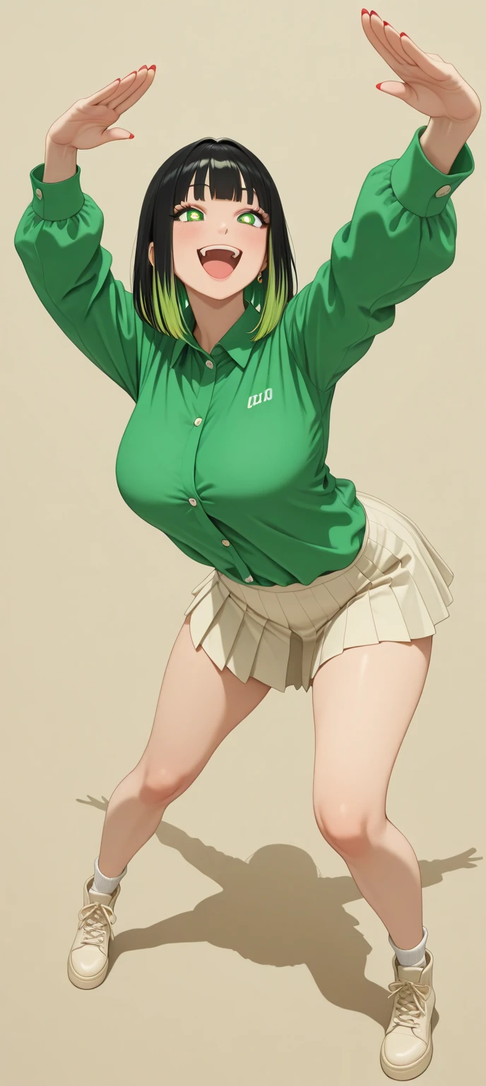 {{{masterpiece}}}, {{{best quality}}}, {{ultra-detailed}}, {illustration}, {{an extremely delicate and beautiful}},(nsf), (Best quality, 8k, 32k, Masterpiece, UHD:1.2),Photo of Pretty Japanese idol girl, top quality, best quality, realistic, unity, 8k wallpaper, official art, extremely detailed wallpaper,(1girls:1.5),(smile:1.5),(idol costume),(sweaty skin:1.3),17yo,Child,black eyes,(take the spotlight:1.1),(stand microphone:1.9),(sing:1.7),(very short bob hair:1.3),(Green hair:1.3),earrings,looking at viewer,(high detailed skin),realistic body,(small breasts:1.4),cute girl,no makeup, famous japanese idol,(standing),(low view:1.2),(lift shirt:1.6),(lift skirt:1.6),(show off panties:1.3),(no bra:1.3),(race panties:1.3),(love juice:1.7),(looking at viewer:1.1),(idle stage :1.5),(lots of customers:1.5)