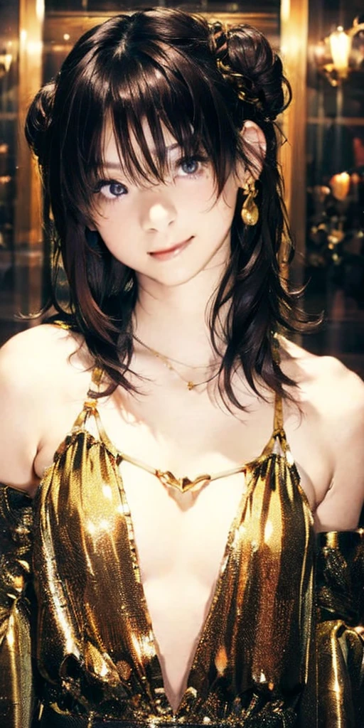 lapis lazuli　Blue and a little gold　background　Sparkling　No people