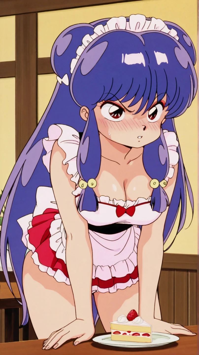highest quality, masterpiece, 1 girl, shine background, looking at the viewer, portrait, light smile, shine, pastel colour, puff sleeve princess dress, long skirt, cleavage, garter belt, Panty stocking, skirt lift, how, how shot, how on face, how on breast, facial,