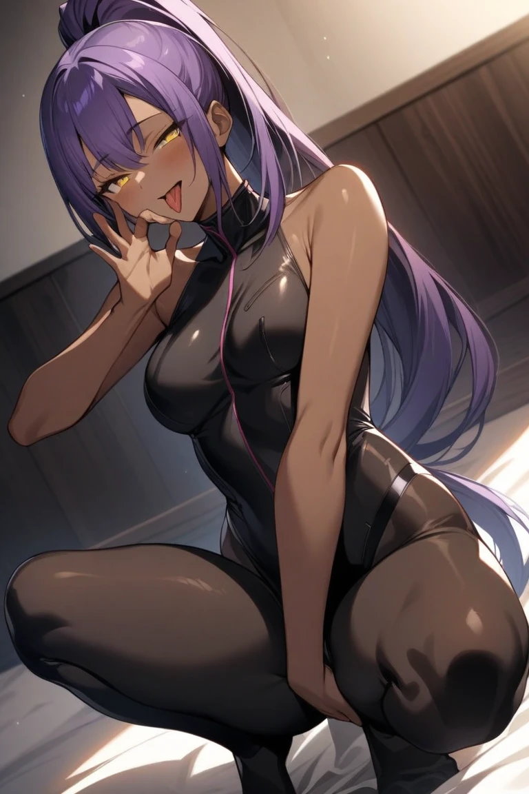 NSFW,masterpiece,Highest quality,High resolution,Super detailed,Yuuka \(Blue Archive\)、Purple Eyes、Purple Hair、Long Hair、Two Side Up、Halo,Dancer,Silk Face Veil,Embarrassed,Frustrated face,Lust,blush,Expecting face,Seduce,(To flatter),(Sex slave),(Middle-aged men),(Having rough sex),put in,Creampie,(Squirting),heart,Office at night