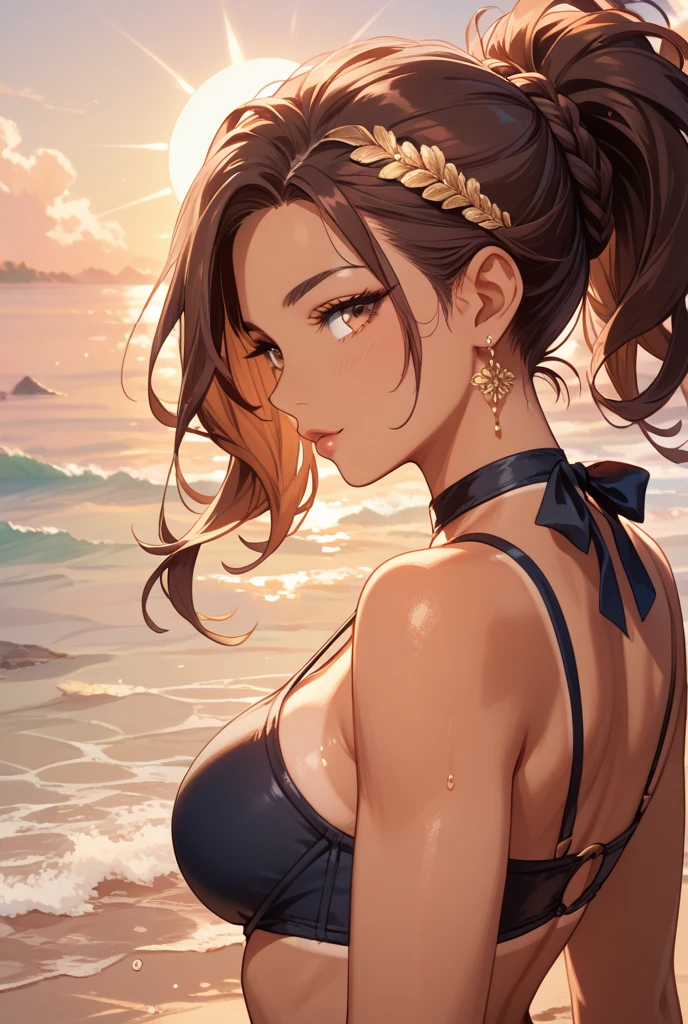 Estilo J. Scott Campbell Weisz sheet sorriso feliz Personagem Lara croft imagem de corpo inteiro desenho animado de uma mulher .cartoon style illustration, estilo de arte dos desenhos animados, estilo de arte dos desenhos animados, digital illustration style, design de personagens altamente detalhado, arte digital detalhada fofa, City fan art, Design de personagens de retrato, beautiful digital illustration, retrato de alta qualidade, Arte em quadrinhos, mulher jovem. expression of sexual desire a woman in bikini and panties with different poses, modelo uniforme | digite germe, digite germe comic, por Ryan Yee, range murata and digite germe, extremely detailed digite germe, as seen on digite germe, franco para, krenz cushart e digite germe, estilo ross tran, style digite germe, Kate BispoEstilo J. Scott Campbellgarota, localizado na esquina, looking at the sky, Sozinho, Mona (impacto genshin), Gargantilha, cabelo entre os olhos, star (symbol), cabelo longo, cabelo roxo escuro, twintails, olhos azuis, olhos brilhantes, joia, bruxa, housekeeper, franja, vestido preto roxo, saia roxa, avental branco, paisagem, noite sky, star (sky), starry sky, noite, ar livre, nuvens, reflection, Water, Magia, tarot, Water Magia, ((linda estrela de cristal dourada)), space, Water droplets, Respingo