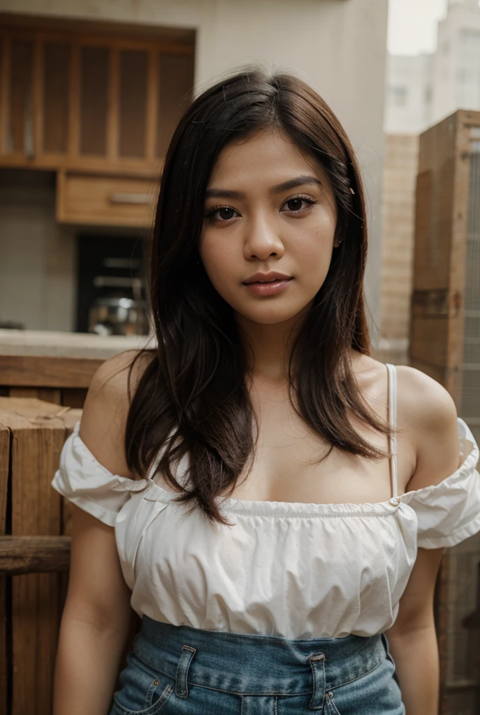 Wanita denga payudara besar