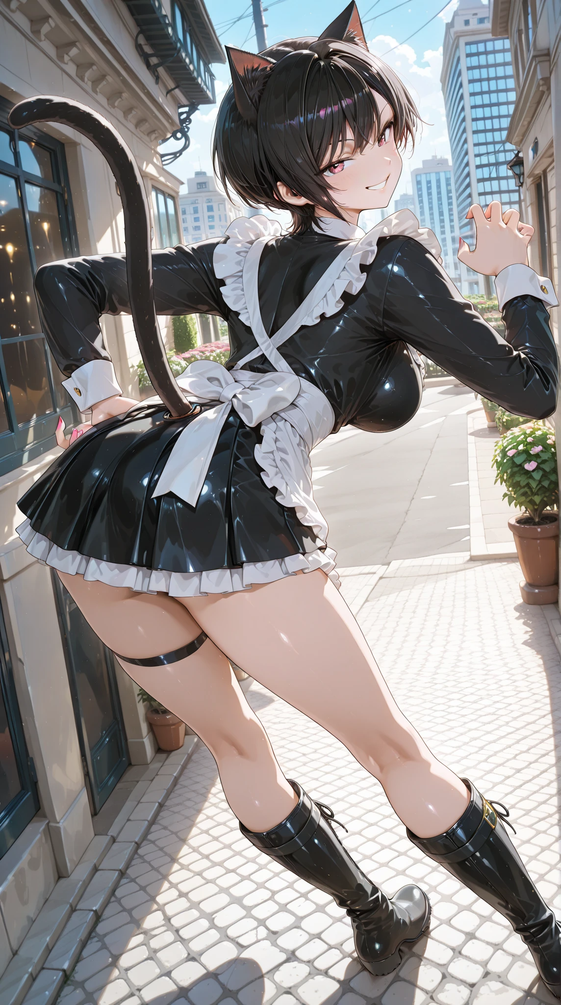 The best super busty、high school girl、sex、Black Hair、Molester