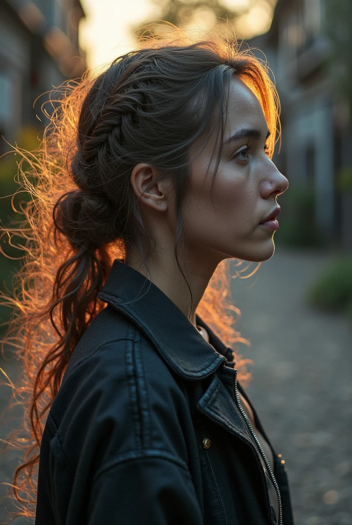 Sunade anime, hyperrealistic hyperdetail 4D 8K