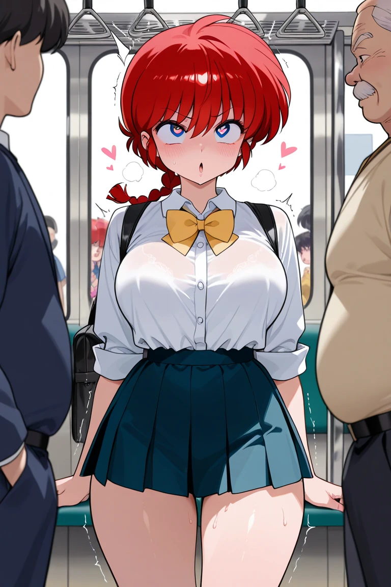 Maki Nishikino、lovelive 、One Girl, crowded train、crowd、on the train、Attacked by a molester、To give a blowjob、Licking a man's penis、Five Fingers, mini skirt, Being petted、Highest quality, Displeased face, blazer, blouse,Black lace bra、 black lace panties, Her thighs and groin are wet with love juice. 、crowd、Big 、Big Ass、Thick thighs、The woman feels sexual arousal、Having my breasts massaged、Standing doggy style、High Speed Piston、Reaching orgasm、Having your crotch touched with fingers、Being sexually assaulted by a pervert、Spread your legs、Obscene sound effects、Naughty sound effects