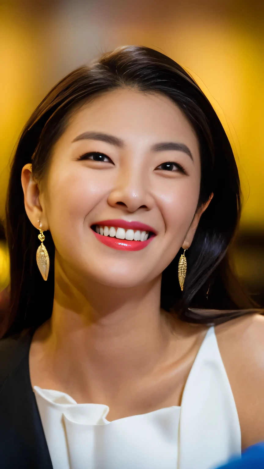 (zhangyuqi face),zhangyuqi body,good hands,perfect hands,
zhangyuqi_body, zhangyuqi_face, 1girl, earrings, cup, solo, black hair, nail polish, blurry, realistic, blurry background, 1girl, jewelry, blurry, earrings, solo, realistic, dress, brown eyes, blurry background, looking at viewer, white dress, black hair, upper body, looking side, girlfriend, off shoulder, posing,pov,highres,
highres,pov,(grin:1.23),open mouth,
(8k, RAW photo, best quality, masterpiece:1.2), (realistic, photo-realistic:1.55), (ultra-detailed:1.34), highres,
(pov:1.35)