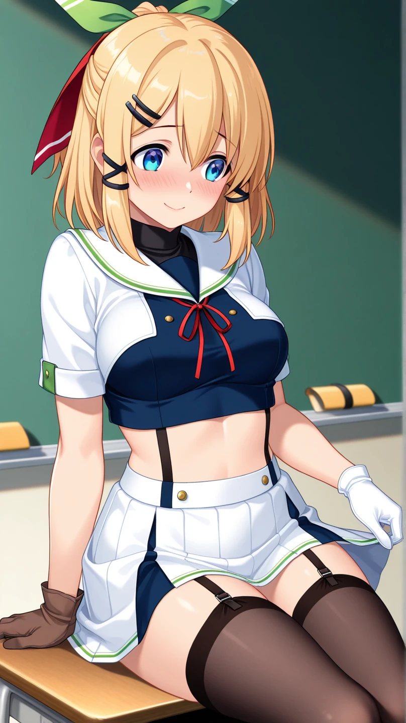 Claudia Valentz, Claudia Walents, Long Hair, Blonde, bow, ribbon, (Green Eyes:1.3), Braiding, hair band, side Braiding, smile,
break skirt, gloves, Cleavage, choker, Capelet, Bridal Gauntlet, white Capelet,
break outdoors,
break looking at viewer, (Cowboy Shot:1.5),
break (masterpiece:1.2), Highest quality, High resolution, unity 8k wallpaper, (figure:0.8), (Beautiful attention to detail:1.6), Highly detailed face, Perfect lighting, Highly detailed CG, (Perfect hands, Perfect ???????), ((Full body portrait、Sitting、Spread your legs、lotus position、Indian Style、Skirt Lift、Panties through pantyhose、Showing off her panties、Shirt lift、Showing off her bra、Bra lift、breast grab))