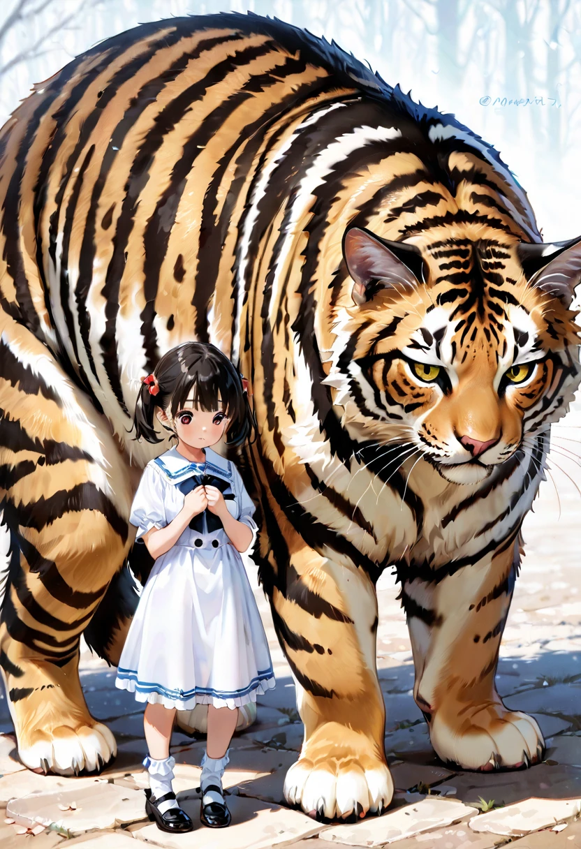 ((Top Quality, 8k, Masterpiece: 1.3)), Girls and cats walking on the beach with blue sky, Very beautiful girls, Realistic cats, Anime cats, Beautiful anime girls, Very Beautiful Cute Girls, Anime Girls, Charming Girls, Cute Girls,
