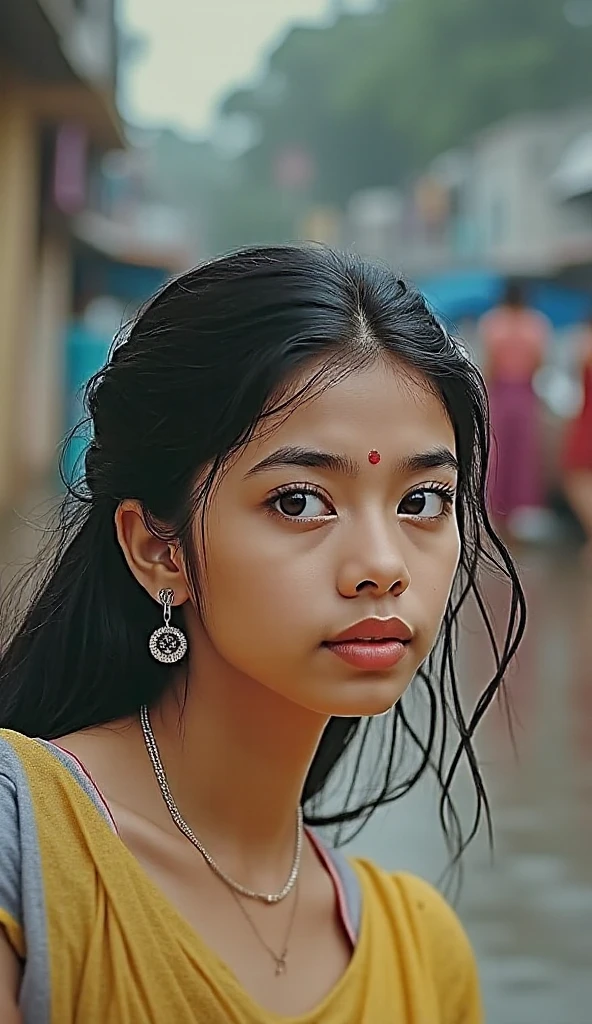 Shimul Shikda's name is written on a girl's hand