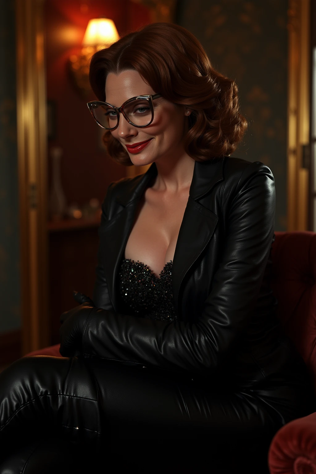 photo of Tina Fey, RAW, beautiful woman, ((portrait)), ((detailed face:1.2)), ((detailed facial feature, detailed skin, clear skin), (perfect proportioned body), (wearing a detailed dress) (high detailed city environment, apartment balcony), (realistic photo, best quality, detailed), (8k wallpaper), (cinematic lighting, dramatic lighting) (sharp focus, intricate)