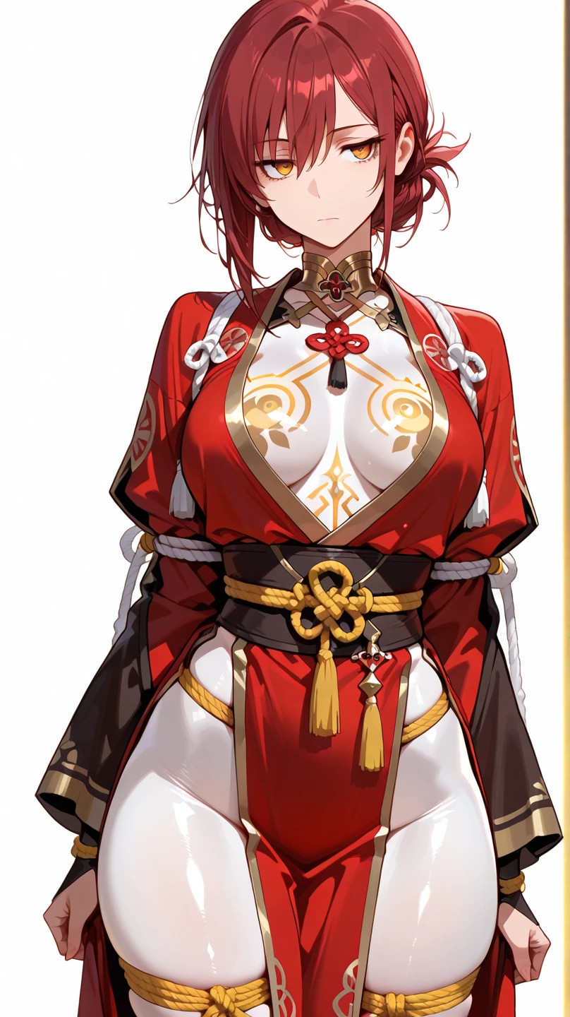 ((A berserker covered in blood on the battlefield : 1.1)) , (beautiful female paladin : 1.2), ((she's fighting with bloody armor all over her body and face : 1.6)), (Detailed and intense battlefield backgrounds : 1.3), ((light purple eyes : 1.3)), (The weapon wields a 2m long warhammer. : 1.3), (Blood-soaked orange color hair : 1.3), (a boyish short hair with a wavy baby perm : 1.3), (big breast : 1.2), (tall : 1.3), (skinny body : 1.2), (wearing the garterbelt : 1.2), (Very tight red combat uniform. : 1.3), (eyes glazed over : 1.4), (mouth smiling loudly : 1.3), (Sexiness revealed through clothes : 1.2)