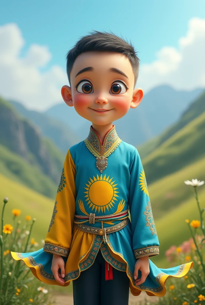 Nepail boy wearing Kurta