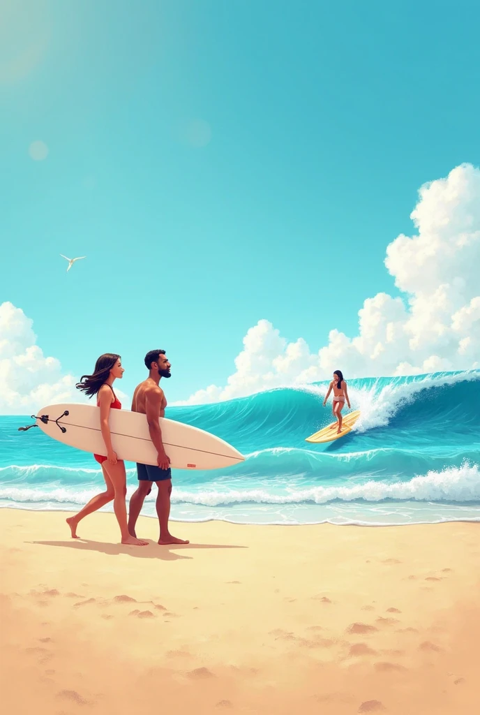 Create a surf shop ad for me.