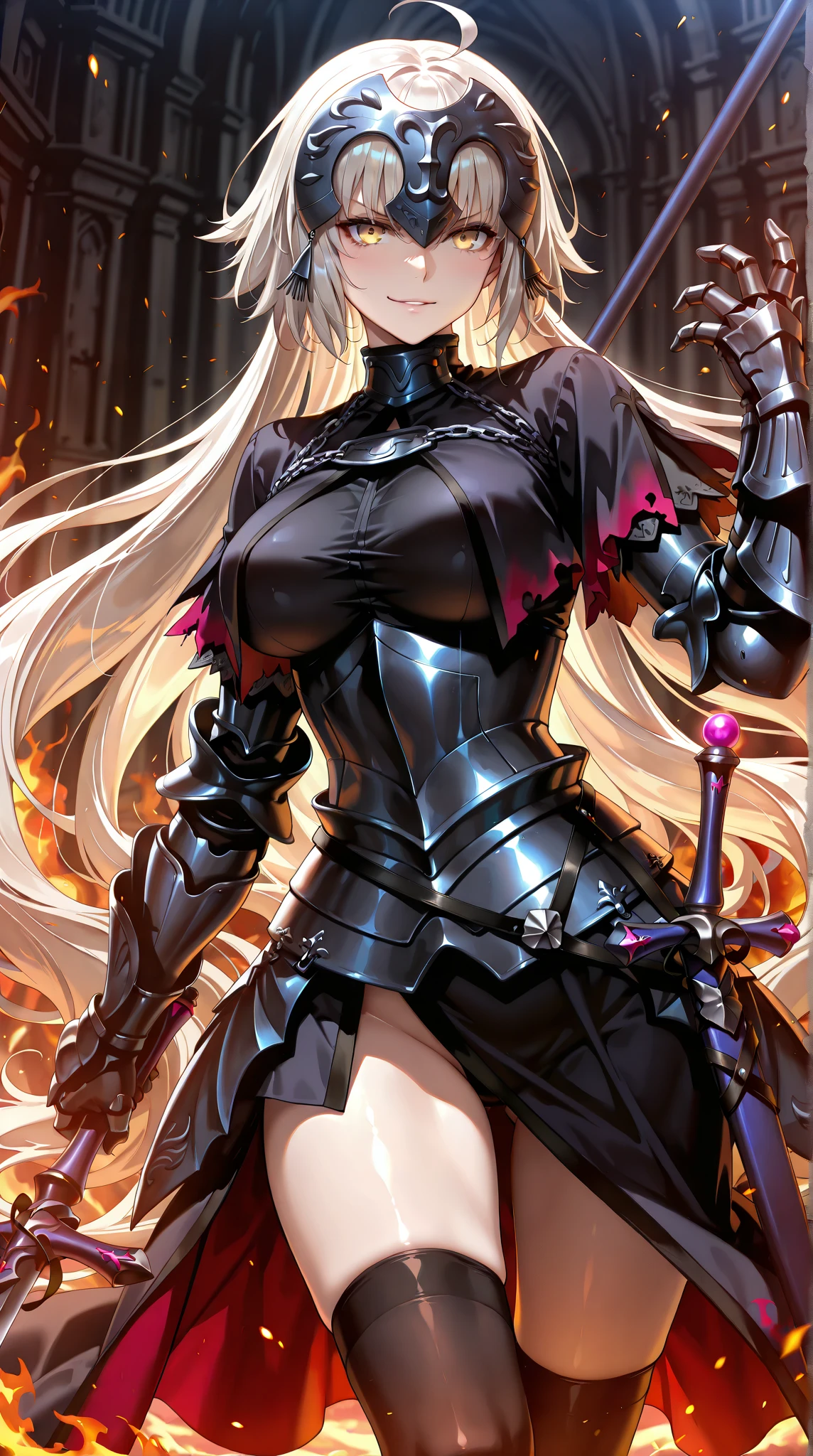 ((blood droplets)), ((blood)), ((blood splatter)), ((blood on clothes)) ((blood stain)), masterpiece, Superior image quality, High resolution, 4k image,photo and gross, photorealistic, Whole body, torn clothes, 1 young blonde of 15 years, fighting pose, {{{vagina}}}, big breasts, beautiful face, Long blonde hair, blue eyes, very detailed eyes, serious expression, choker:1.6, (white collar button down long sleeve shirt), black gloves, gloves that cover hands, (wields a sword in his right hand), (black leather corset), (shiny black leggings), Sensual Lips, show details in the eyes, View from the front, looking at the viewer, standing on the shore of a lagoon, gloomy lagoon, atmosphere, crimson sky