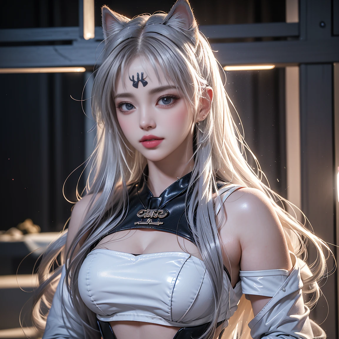 (fluffy anthro furry:1.3), 1girl, solo, hair, fox, fox ears, furry, nahida (genshin impact),cross-shaped pupils, green eyes,(ponytail, pointy ears:0.6),best quality,masterpiece,a very delicate and beautiful , (one cute girl at the center:1.2), (solo:1.3), nahida (genshin impact), cross-shaped pupils, (ponytail, pointy ears,:0.6) ,cowboy shot,hands behind back,two hands,fluffy fox tail,