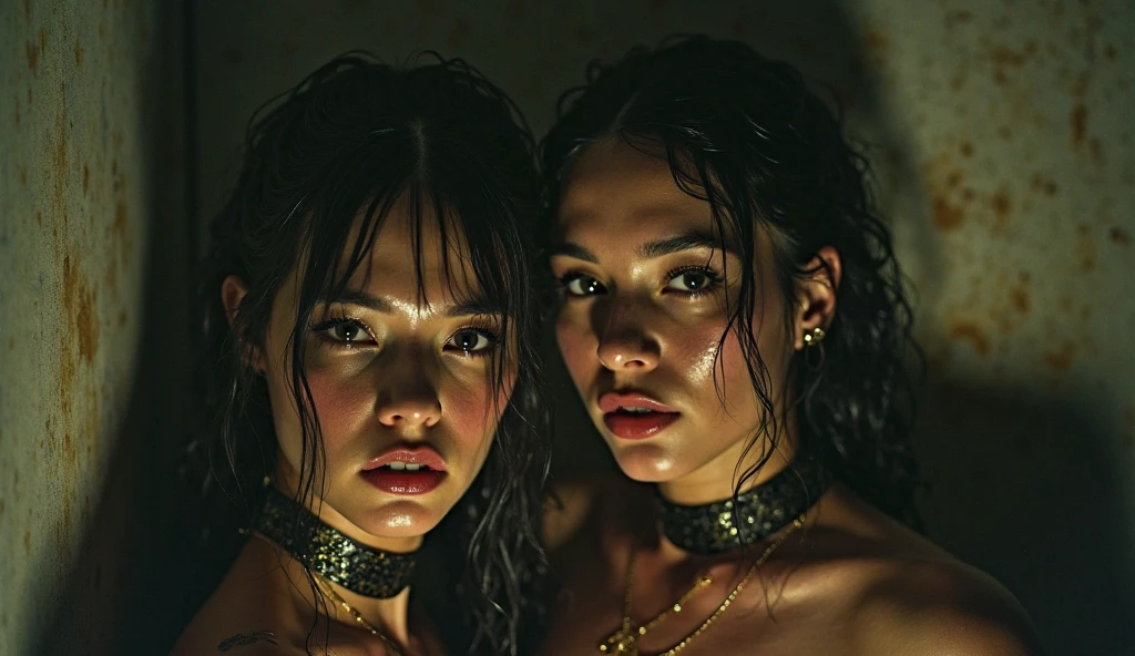 (((Women))), (((Best Quality))), (((Masterpiece))), (((AS-Adult))), ((( Japanese ))), Look up from your knees, A beautiful asian samurai Women with perfect body, modern samurai, ((( Asian))), Wear gloves on your hands，The left arm is made of steel and metal tip protection devices., The eyes are drawn, (( Appears under the chest. )), (( small dental floss )), Simon Bisley, almost naked（Simon Bisley）castle town desert，For high resolution posters, straight hair, Minimal clothing, armor (crazy clothes ), Full of spikes and rivets., tribal tattoos, (((full bodyesbian))), Straight brown hair，Dyed hair tips