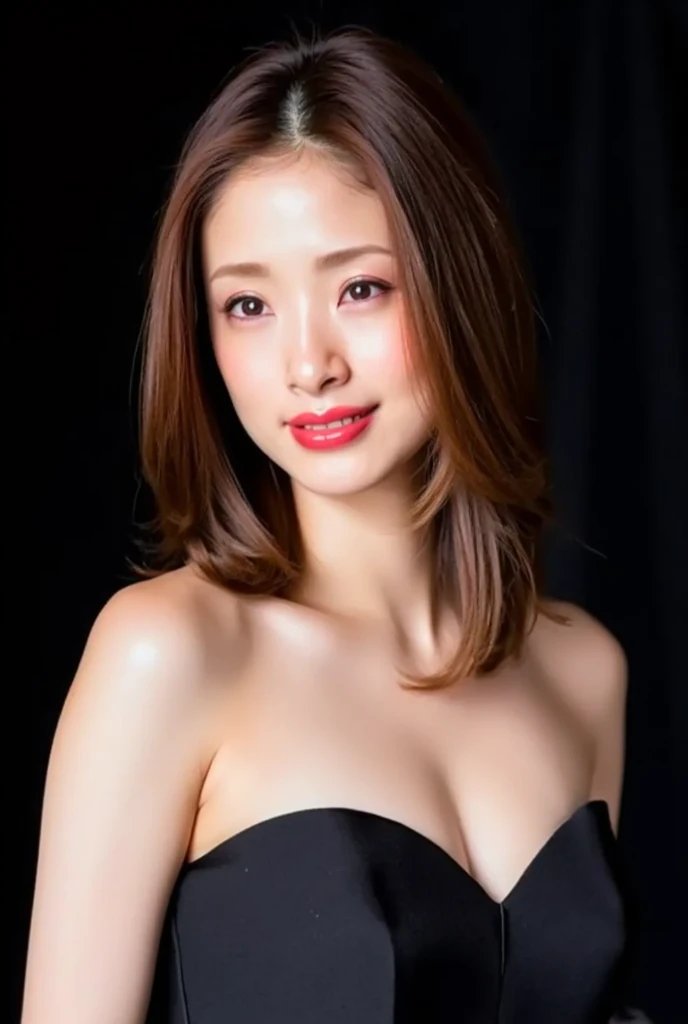 ((Realistic lighting, Highest quality, 8k, masterpiece: 1.3)), Clear focus: 1.2, 1 girl, Perfect Body Beauty: 1.4, Slim Abs: 1.1, ((Dark brown hair, Big Breasts: 1.3)), (Finished with body paint，Transparent Garnet Solo Mesh Catsuit: 1.4), Body Paint Dresses， whole body, Long legs, Simple gray background, Highly detailed face, Beautiful Eyes, double eyelid，Beautiful smile