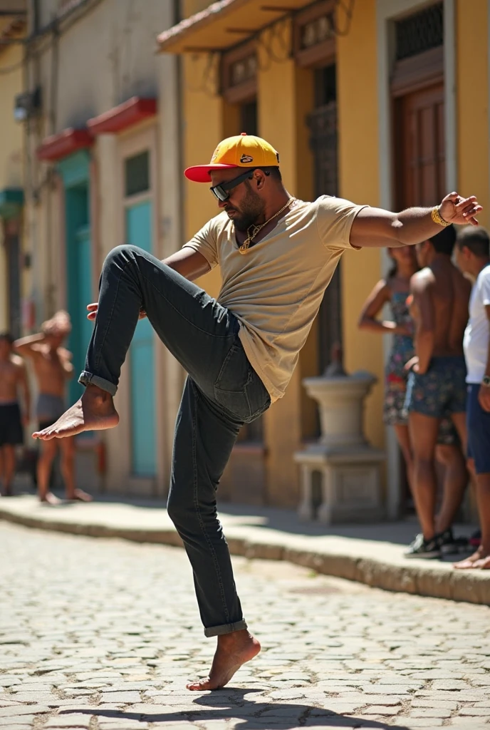 Two capoeiristas