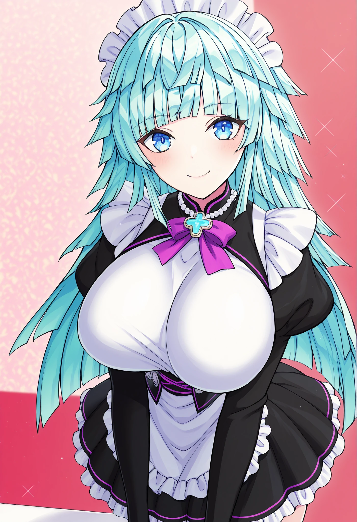 Shark girl, very sexy, big breasts, Maid outfit, women's pajamas