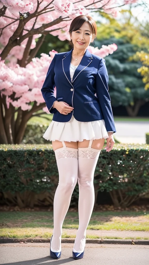 Very detailedな CG Unity 8k 壁紙, Highest quality, Very detailed, masterpiece, Realistic, photo Realistic, Photographing the whole body from a distance、Very detailedなかわいい 14 歳の女の子, (((Try lifting your skirt))), (Lift it yourself),  Camel Toe、Natural Makeup、(masterpiece:1.3, Highest quality, Ultra-high resolution, Very detailed), (Realistic:1.1, photoRealistic:1.4), (From the knee up、Low - Angle:1.5)、Beautiful illustrations, Perfect lighting、 colorful, Written boundary depth, School Life、
Beautiful detailsまでこだわった髪, Beautifully detailed face, Beautiful details, Camel Toe、Beautiful clavicle, Beautiful body, Beautiful breasts, Beautiful thighs, Beautiful feet, Beautiful fingers, 
View your viewers, 1 Girl, Japan語, 14-year-old girl、smile、Perfect Face, (Perfect Anatomy, Anatomically correct), Cute and symmetrical face, Baby Face,  細部にまでこだわったWhite skin, Skirt flip、Camel Toe、Skirt flip、((Lower body naked))、((Wear mini ankle boots))、Short hair:1.5,brown), Asymmetrical bangs, black eye, Long eyelashes, (Small Box)、Very slim figure、thin, blush, Lips parted, Looking at the audience  ((Navy blue blazer school uniform))、Checkered Pleated Skirt、Ribbon tie、Japan、Behind the school building、Black Short Hair ,Detailed slender legs、White skin、Skirt flip、Camel Toe、(2 legs、Black knee-length tights)、((One young junior high school student))