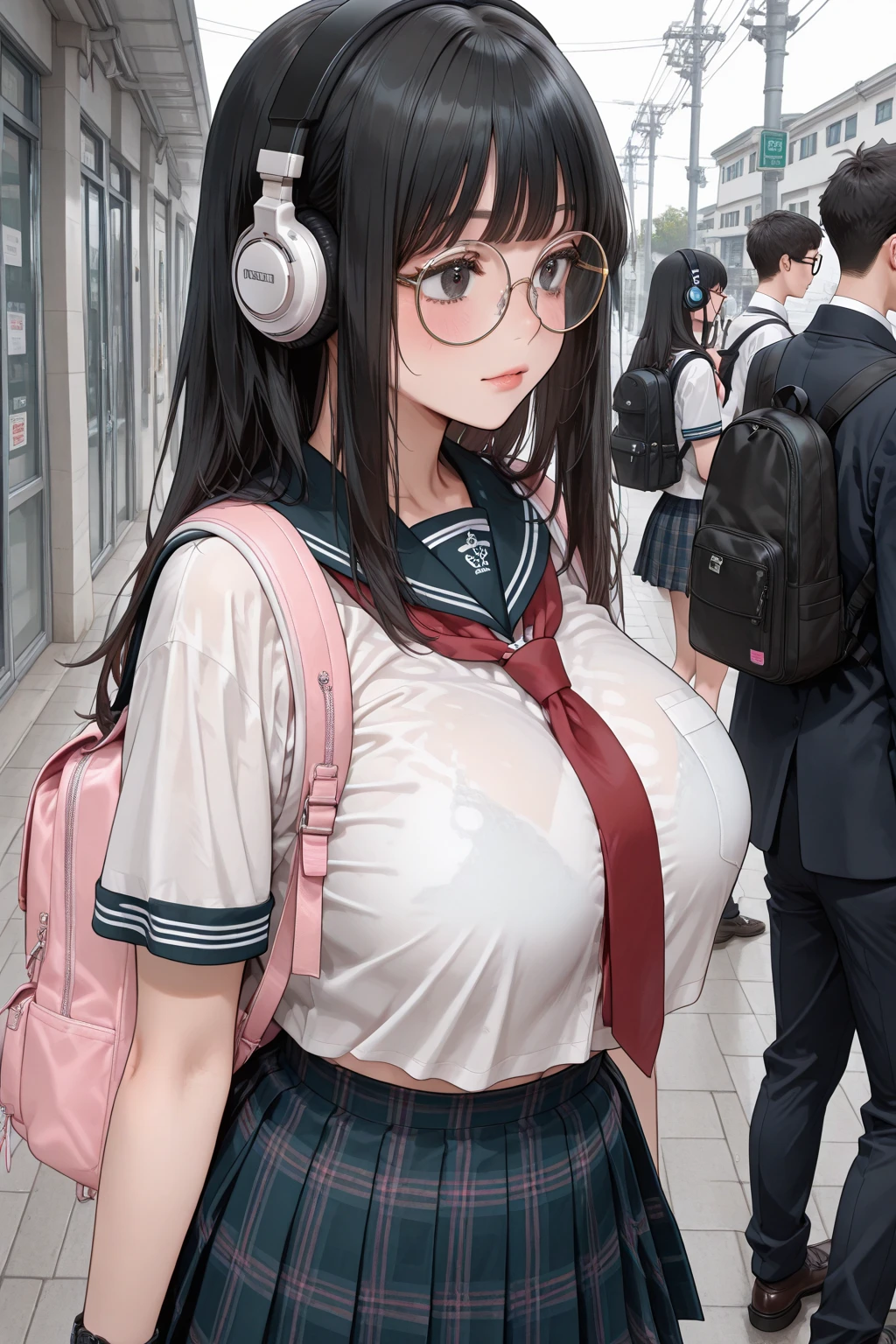 Very detailed, Sexy Body, Big Breasts, attractive appearance、sexual expression,Ahegao、Wet Panties、Love juice dripping from a wet pussy、Taunt、Obscene、climax、masturbation behavior、blush、Standing position、Standing at the train entrance、Wear a white shirt、No bra、Taunt a man、Captivating look、Shy woman、shame、Love juice stain on pants、Women who get excited when their bodies are seen、Women who like to have their bodies seen、Naughty look、Masturbating on the train、Wearing a suit、Glasses、Wet Panties、Tight Skirt、Garter Stockings、office lady、Intelligent woman、Inside a convenience store、Sneak exposure、Exhibitionist masturbation、In front of the shelf、Woman exposing herself in a convenience store、A woman who climaxes with shame、Underwear wet with love juice、Love juice dripping down to the thighs、Big nipples、Erect nipples