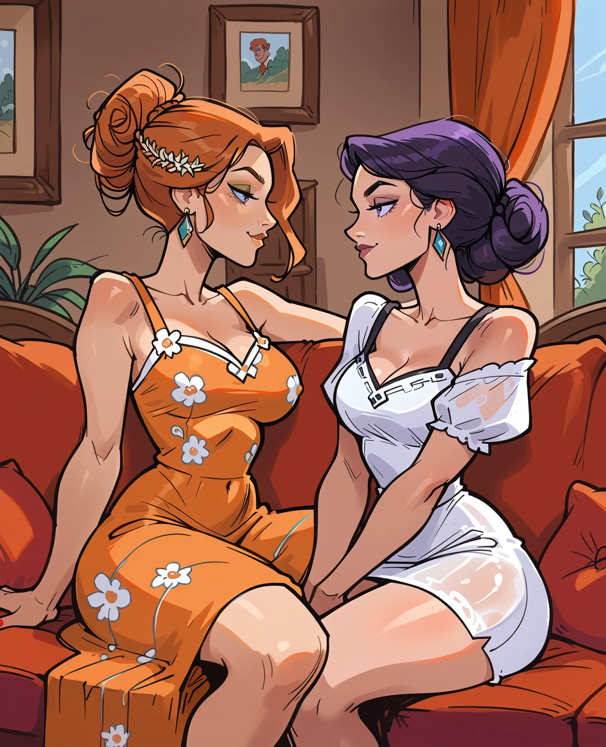 Young girl, 40s fashion appearance, in style of digital illustration, pinup art, lois van rossdraws, artstyle : ilya kuvshinov, deviantart artstation cgscosiety, stunning digital illustration, soda themed girl, beautiful retro art, jen bartel, milkshake, matte digital illustration, glossy digital painting, ((curvy body))