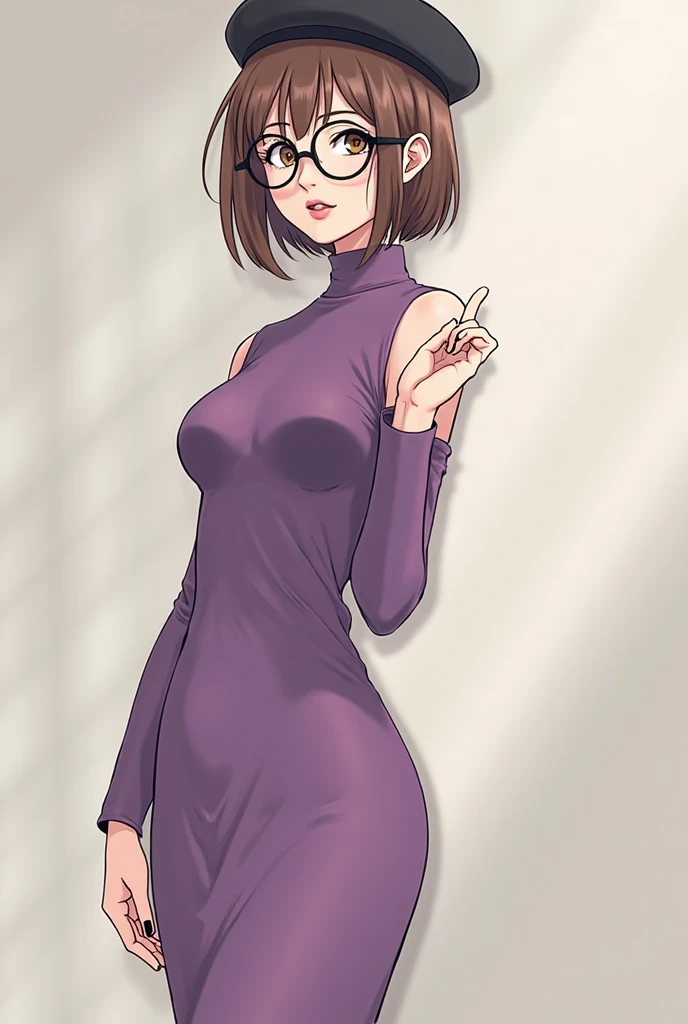 (masterpiece), (8k, best quality, high resolution), (ultra-detailed, realistic), (anatomically correct),
((from head to thighs)), (Standing), (No background),
(1woman), (looking at viewer), ((lift the dress up to the navel)),
(A Japanese woman, 30 years old and 155cm tall),
(black hair), (straight hair), (short hair style), ((bob cut)), (hair behind ears),
(wear glasses), ((black cell frame glasses)),
((Wear a navy blue spaghetti strap dress)), ((Mini length dress with a simple design and minimal decoration)),
(wear panties), ((white panties)),
(Create a detailed image of the eye),
(Her impression is pure, clean and kind.),
((A captivating smile, just showing a few teeth.)),