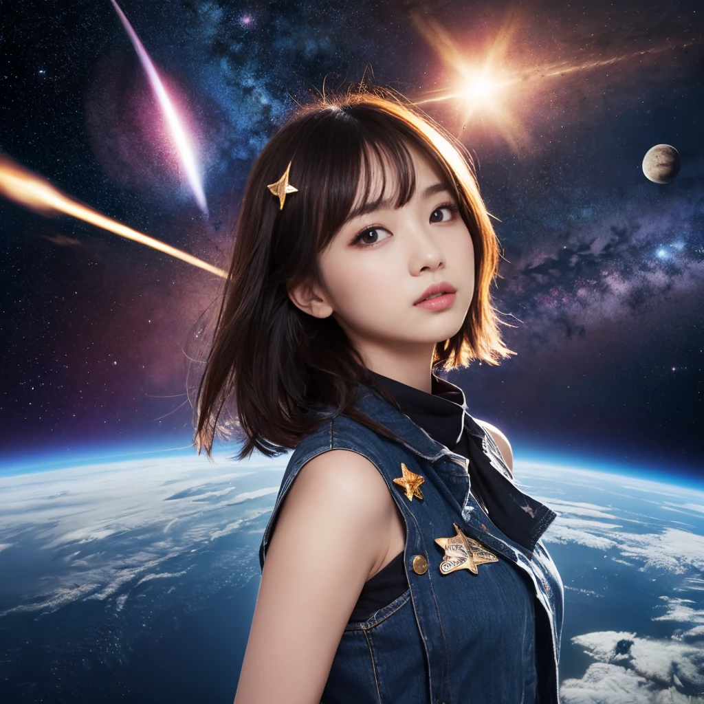 Make anime in a galaxy 
